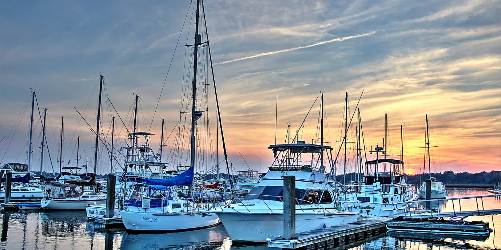 Which do you prefer? Marinalife compares two renowned seafood towns - Beaufort NC., and Fernandina Beach, FL.